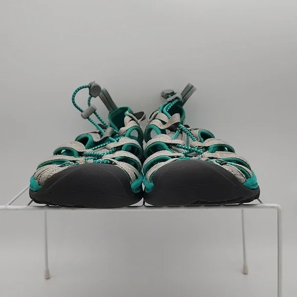 Keen Whisper Natural Gray/Dynasty Green, Women's Size 7.5 - Picture 2 of 8